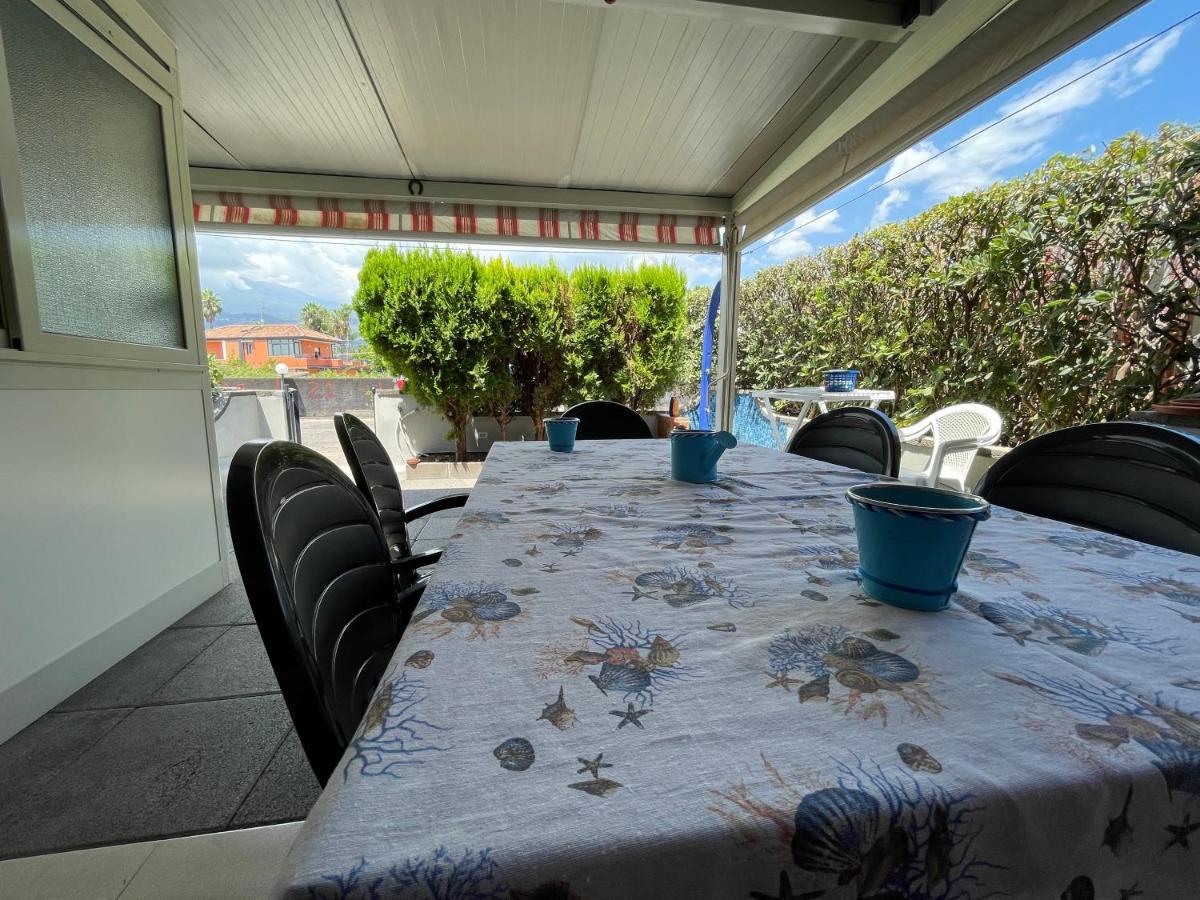 Fondachello Sea House Apartman Mascali Kültér fotó